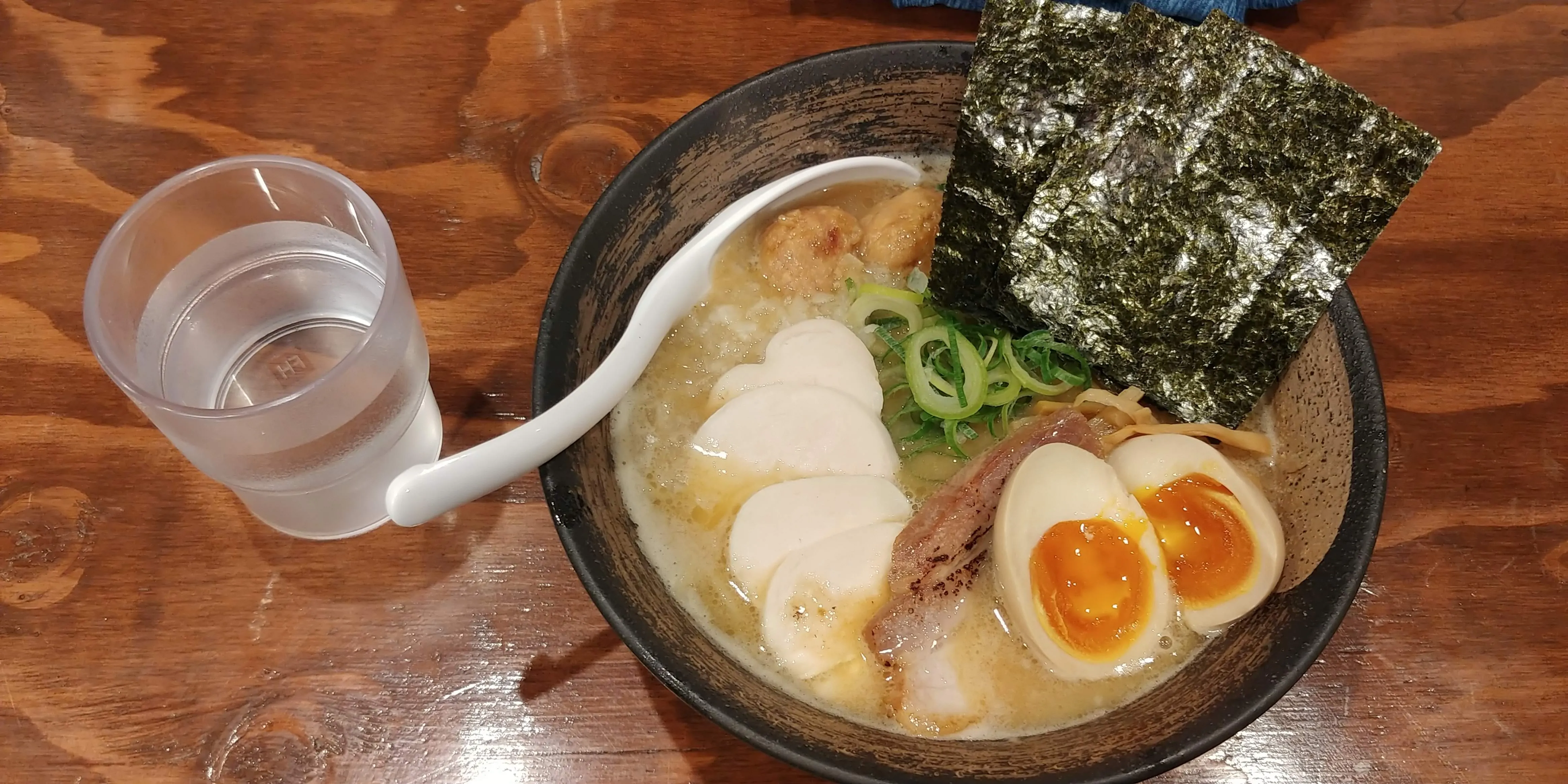 一蘭のラーメン